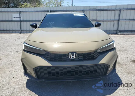2025 Honda Civic Sport из США, поврежденный, VIN 19XFL2H82SE004844
